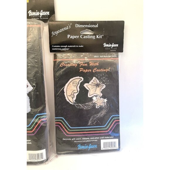 NOS Paper Making Paper Casting Kit & Screen Ornaments Cards Ornaments Crafting - Picture 5 of 6